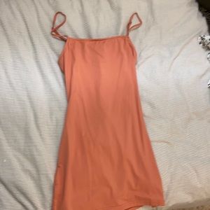 Choral open back dress